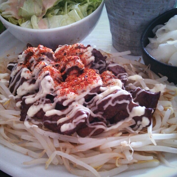 糖質制限★鶏レバーでダイエット仕様なタレ焼き鳥♡